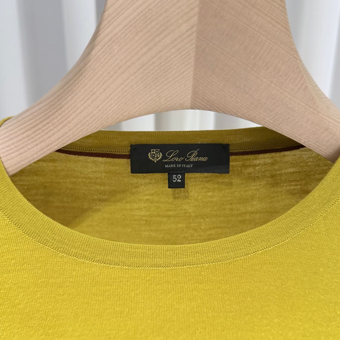 (A+/52) / 로로피아나 버진 울 크루넥 니트 스웨터 상품이미지4