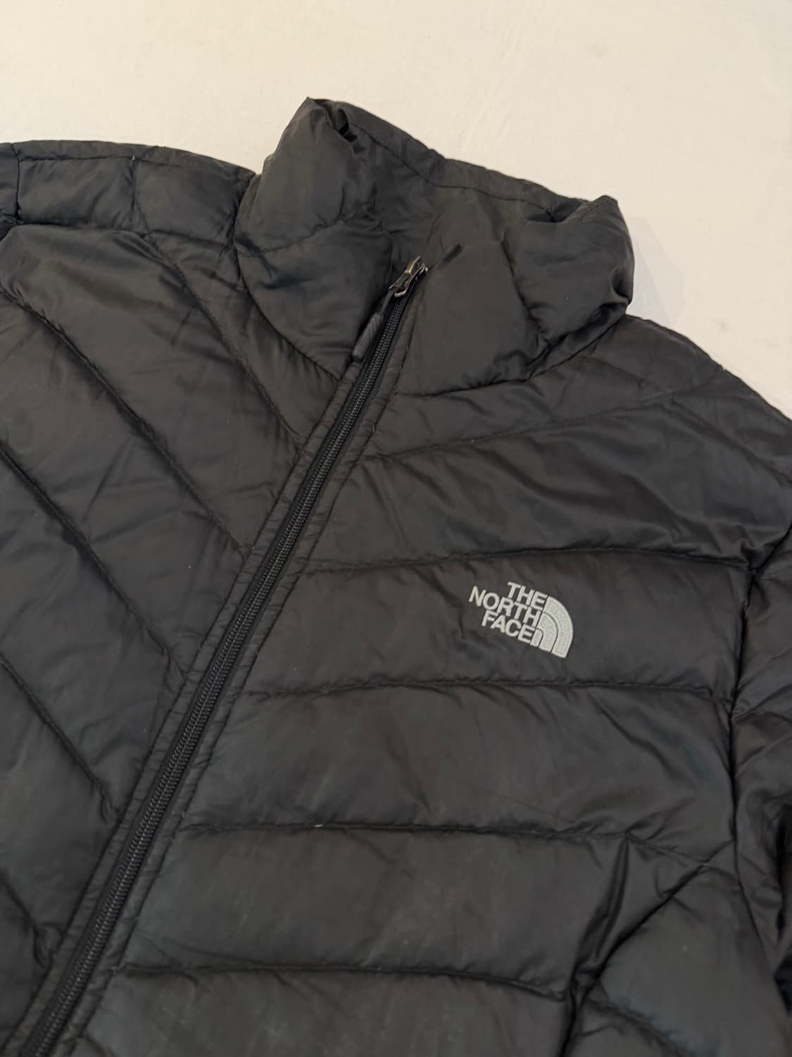 노스페이스 해외판 800필 다운 경량패딩 블랙 상품이미지3