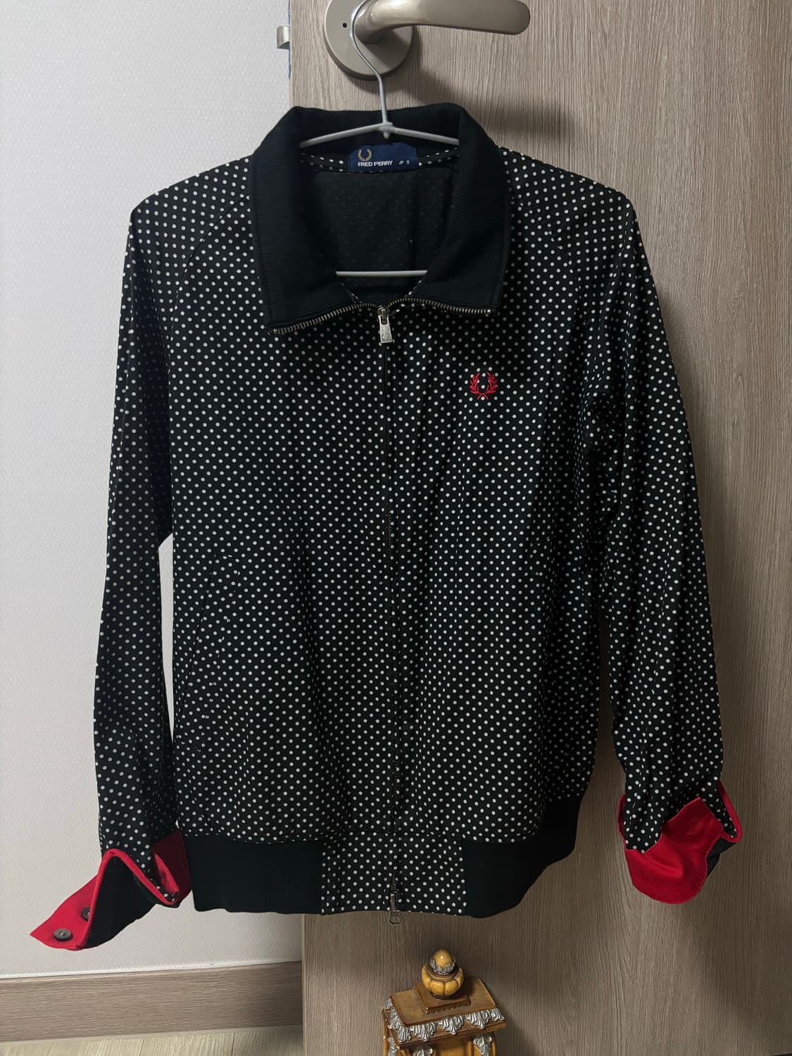 프레드페리 fred perry 여성 도트 블루종 상품이미지1