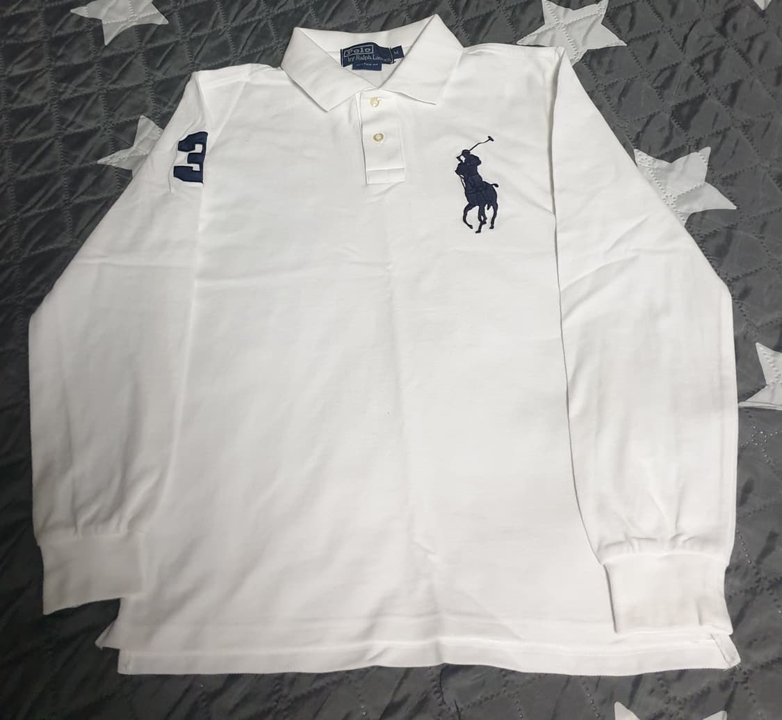 폴로랄프로렌 커스텀핏 빅포니 긴팔카라티 (M) 상품이미지1