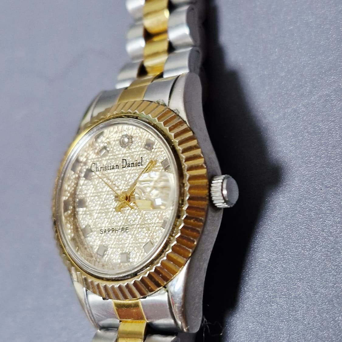 크리스찬 다니엘 여성용 콤비 시계 상품이미지3