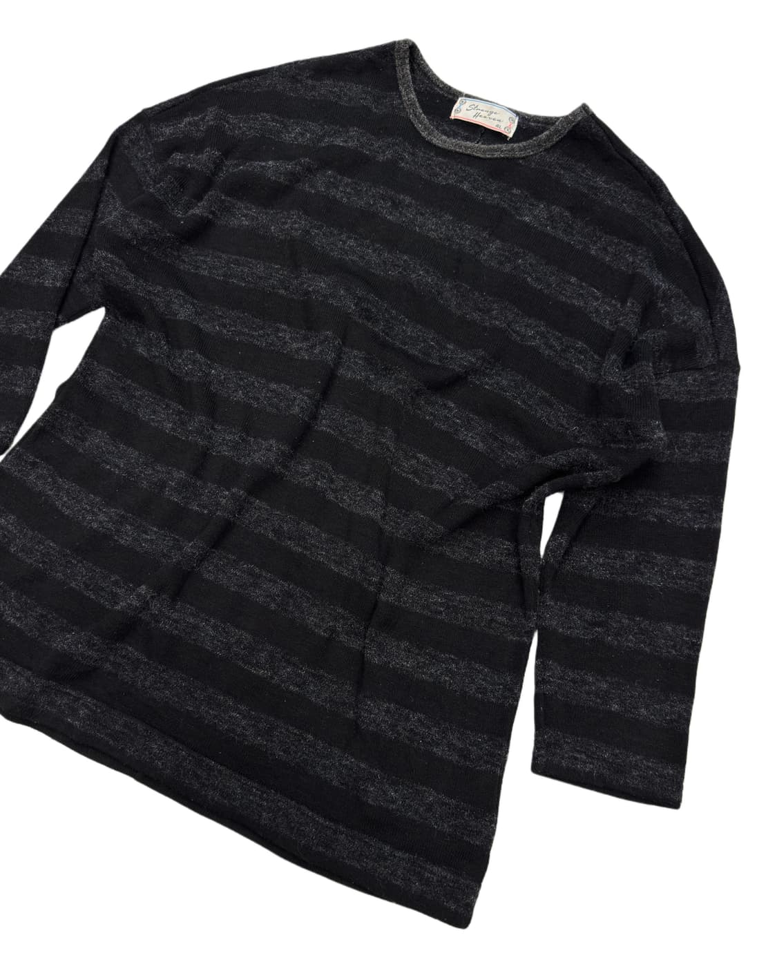 STRANGE HEAVEN dark stripe over knit 상품이미지2