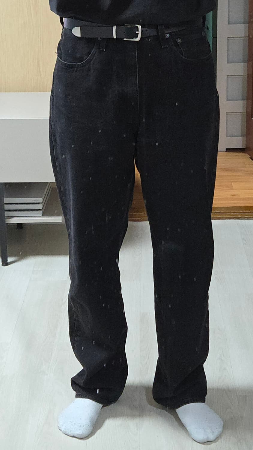 (착샷) 리바이스 568 32 루즈 스트레이트 데님  상품이미지8