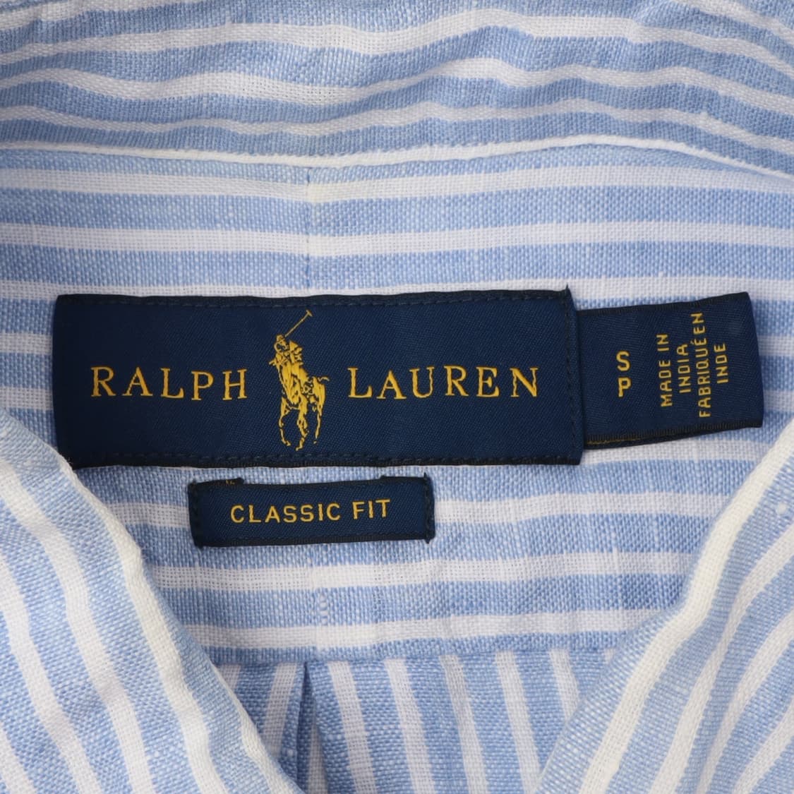 폴로 랄프로렌 린넨 스트라이프 클래식핏 셔츠 상품이미지8