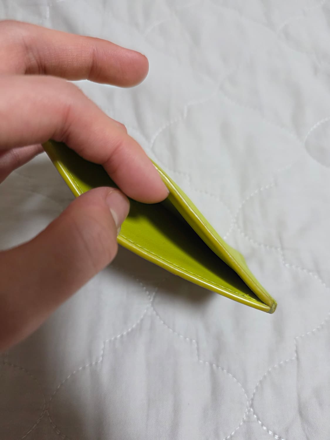 보테가베네타 카세트 카드지갑 키위 상품이미지6