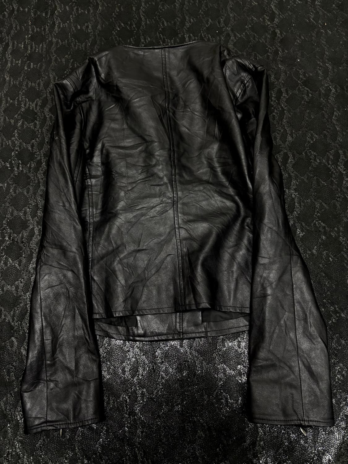 “Vintage” Chic Mood Side Zipper Leather  상품이미지10