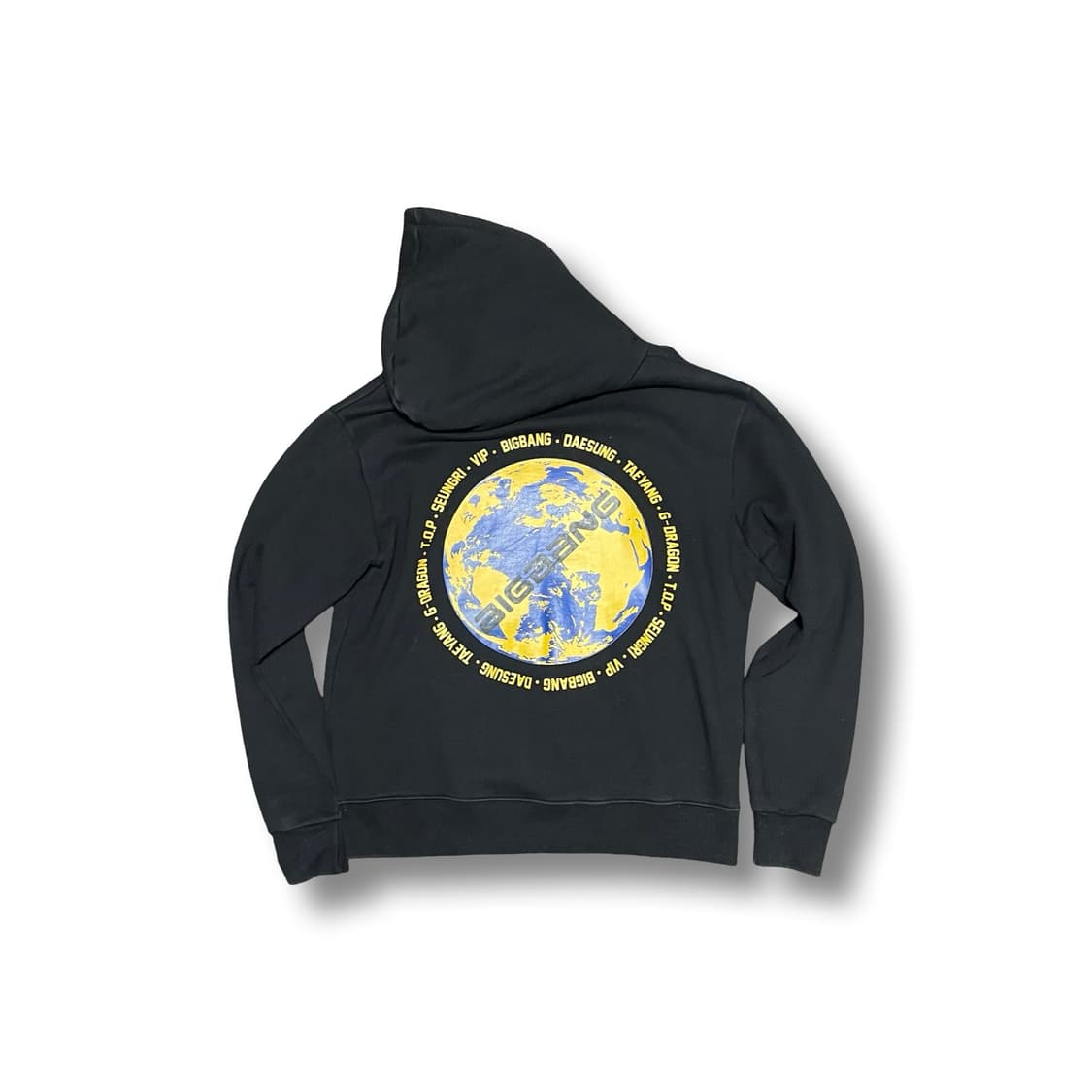 [M] 빅뱅 BIGBANG 오피셜 월드투어 후드티 블랙 상품이미지5