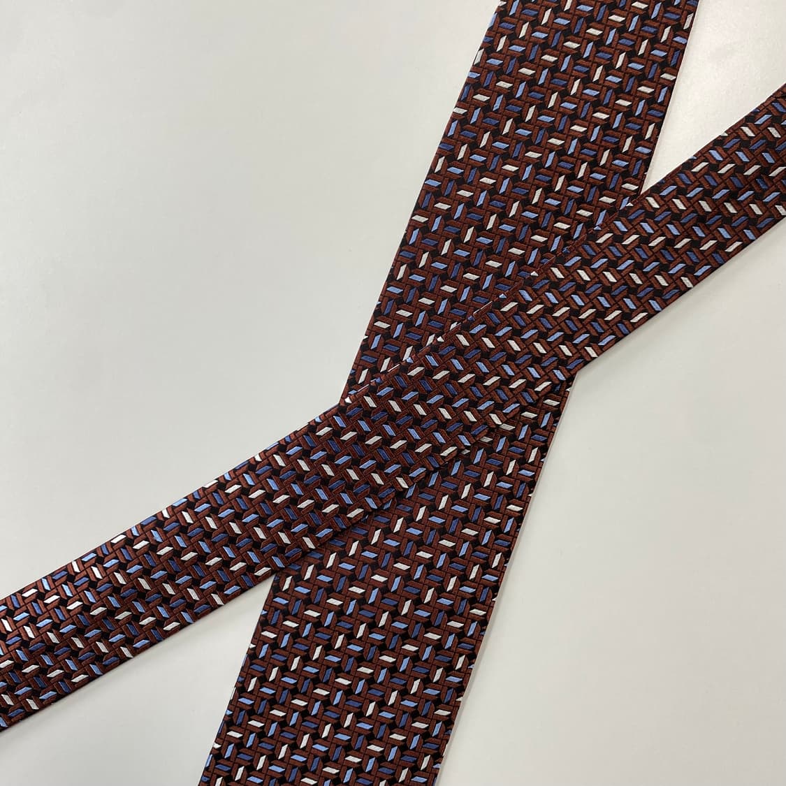 최상급 신형 에르메네질도제냐 정품 명품 넥타이 8.1cm 상품이미지4