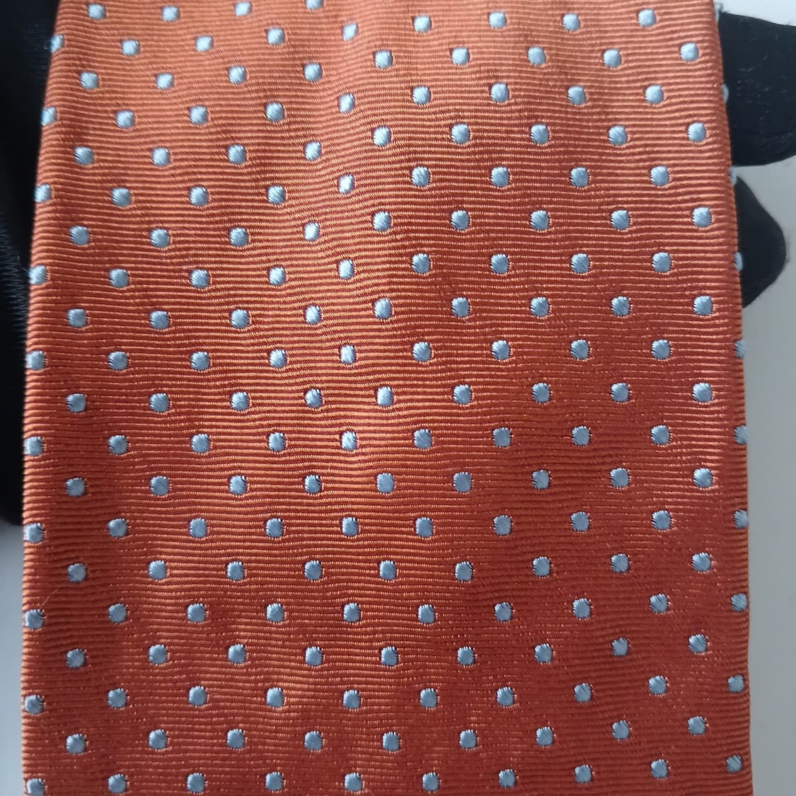 알테아 실크 브라운 마이크로 도트 넥타이 8.8cm A등급 A19100
 상품이미지6