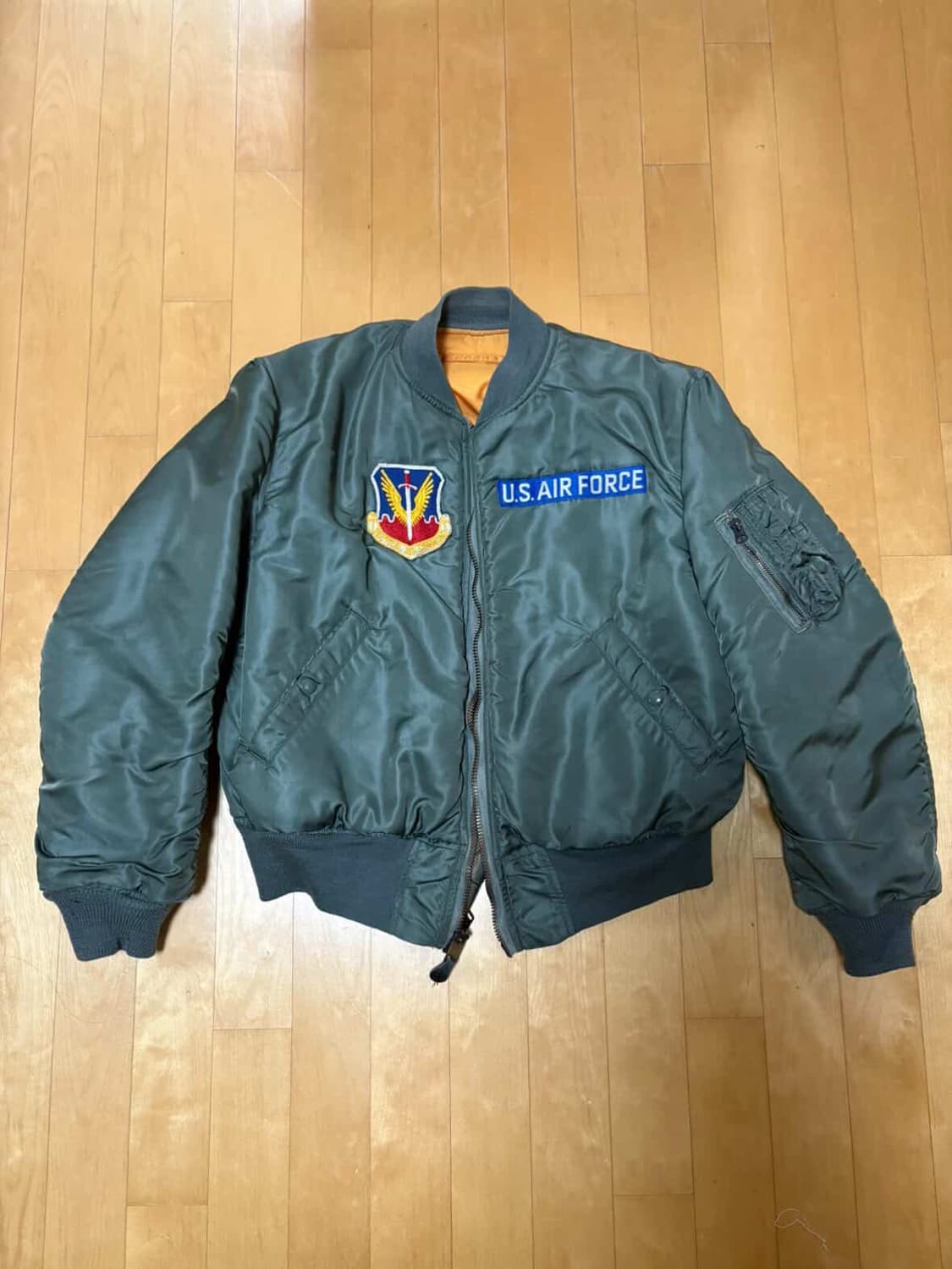 60s 오리지널 울파일 ma-1 상품이미지1