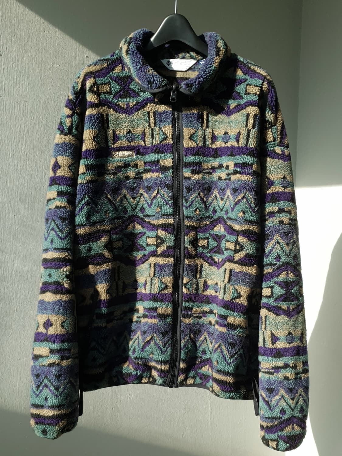 90s Columbia aztec fleece jk 상품이미지2