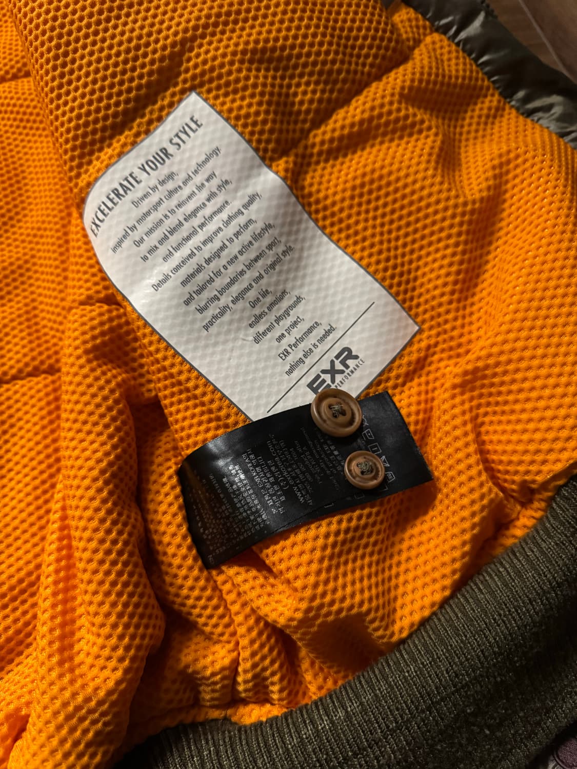 EXR 패치 항공점퍼 상품이미지9