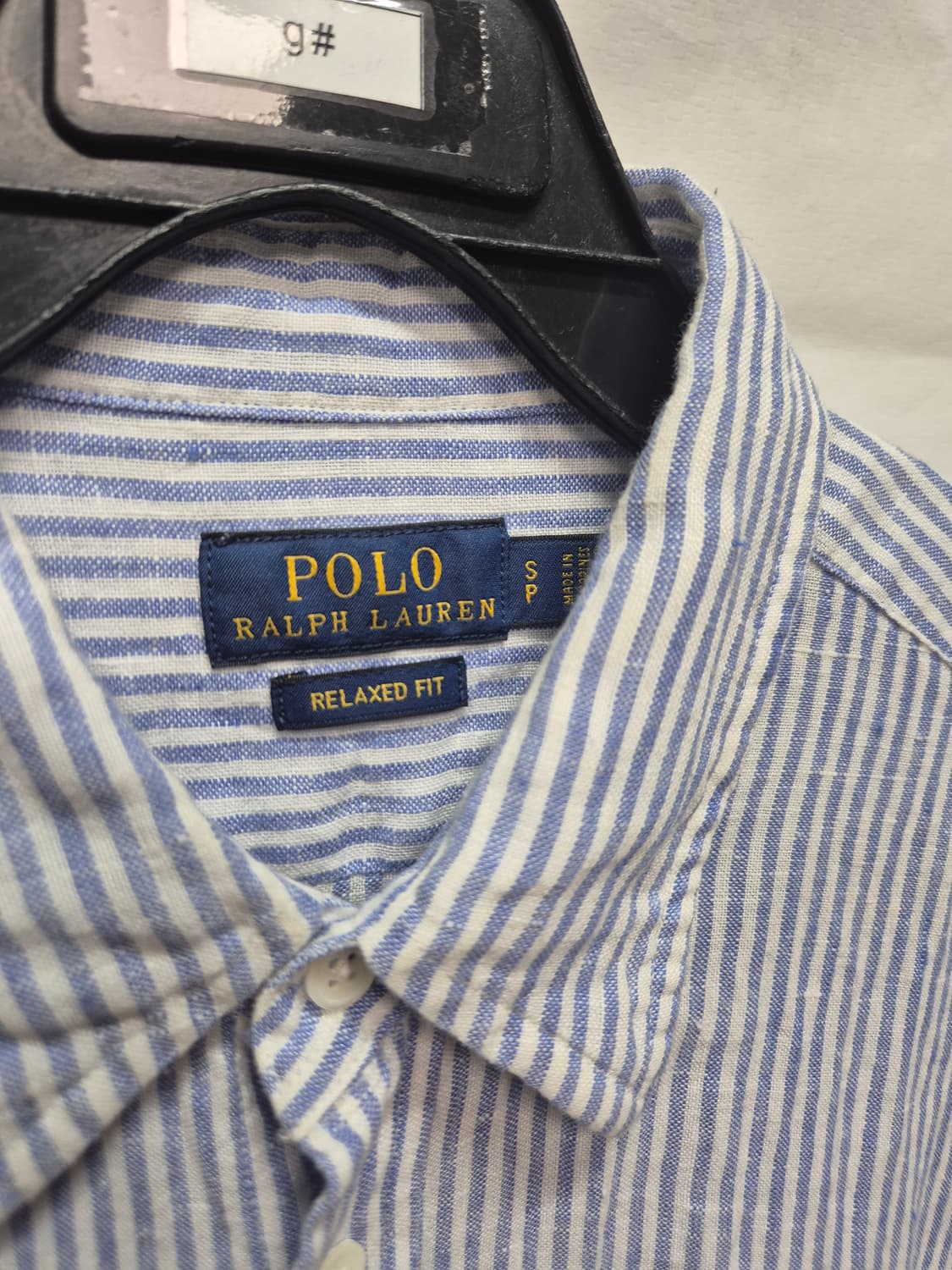 폴로 스트라이프 린넨 셔츠  상품이미지2