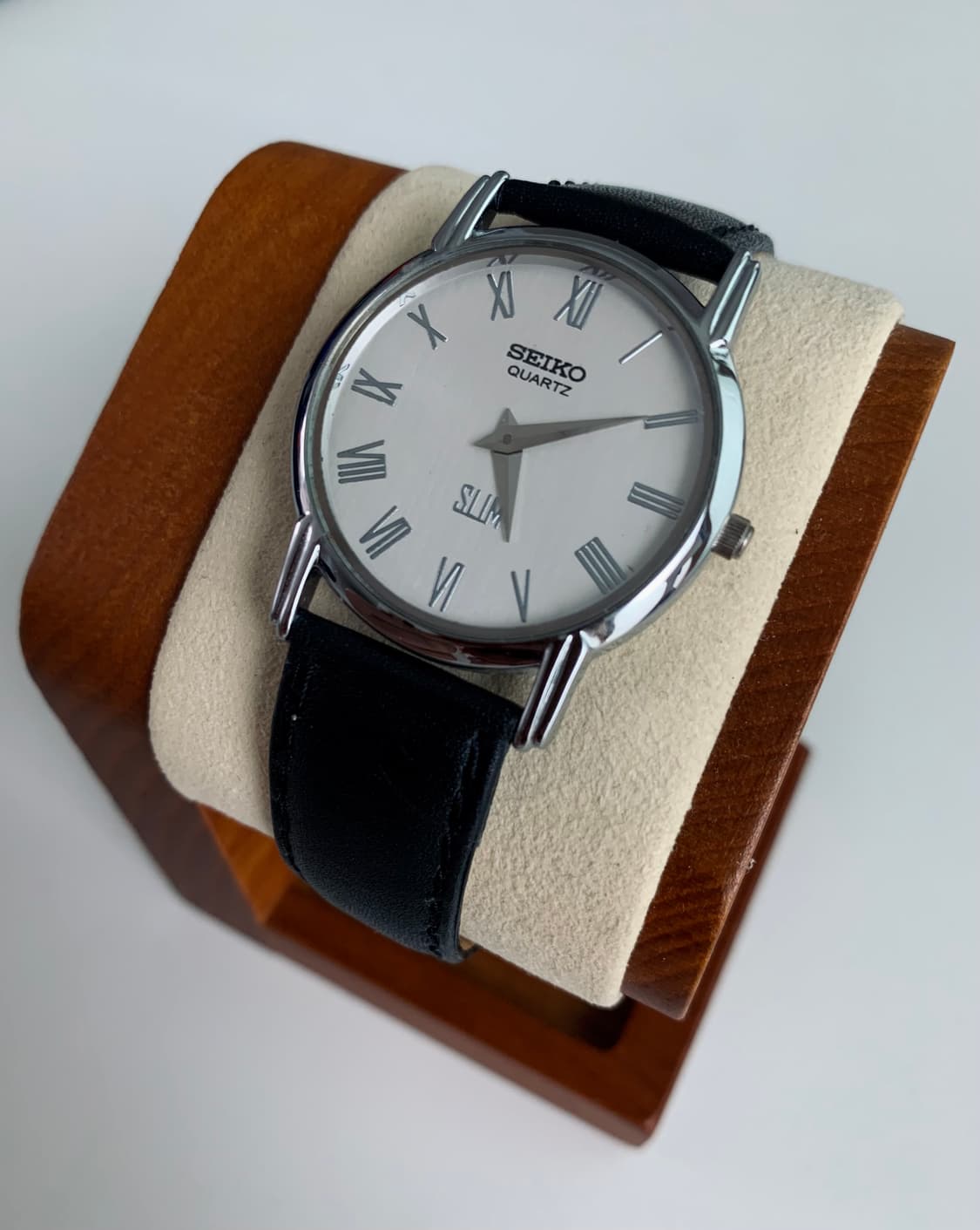 세이코 Seiko 쿼츠 슬림 일본 미 발매판 상품이미지1