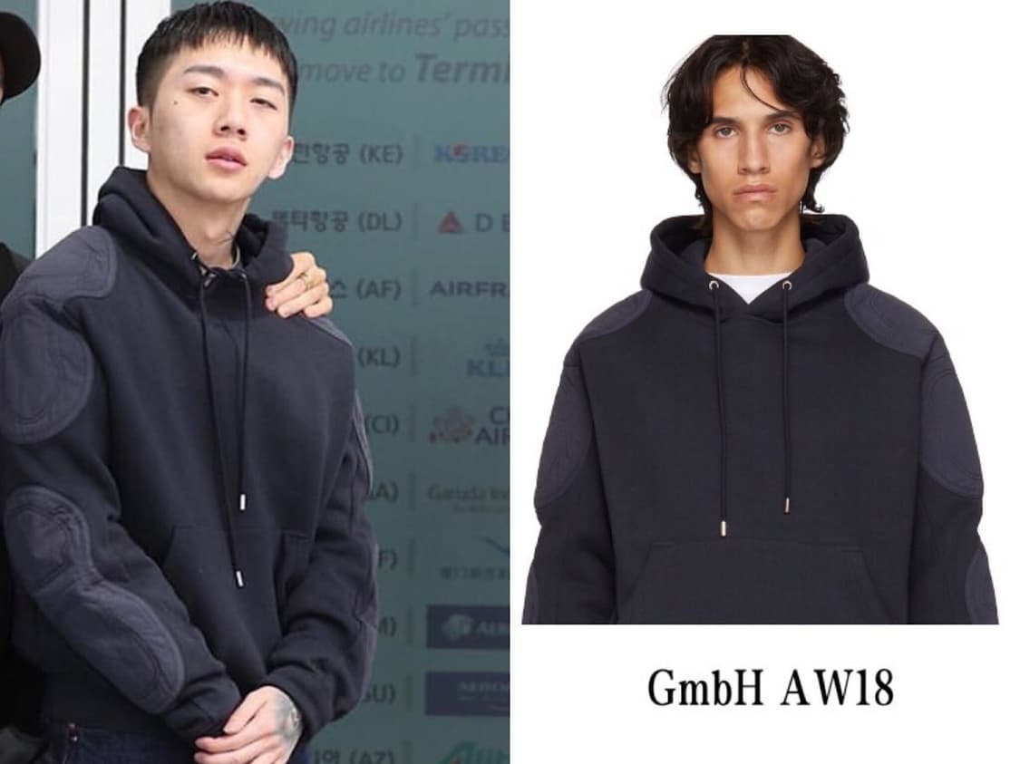 GmbH aw18 paded biker hoodie 상품이미지1