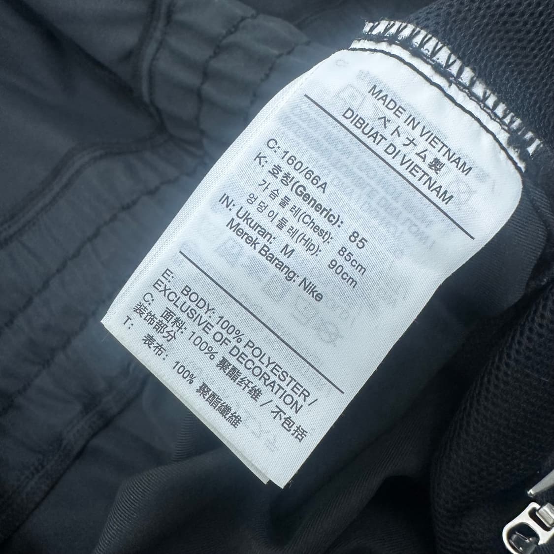 NIKE 나이키 스우시 카고 점프수트 블랙 M 상품이미지7