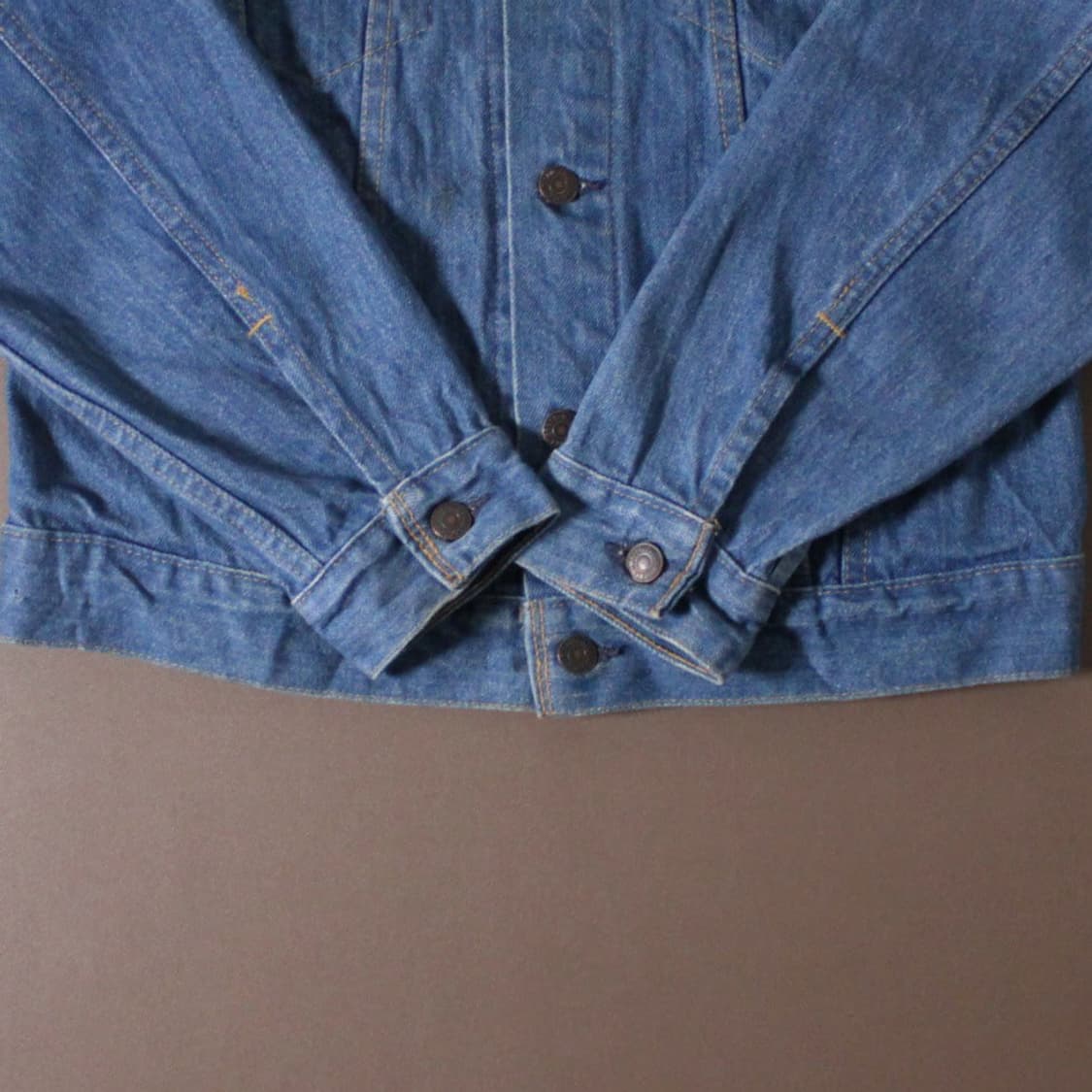 80s Levi's 리바이스 70506 USA 데님 트러커 자켓 L022 상품이미지4