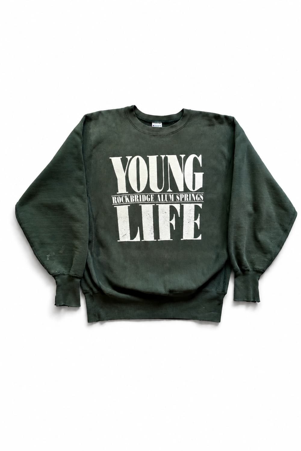 90s 챔피온 YOUNG LIFE 리버스위브 스웻셔츠 L 상품이미지1