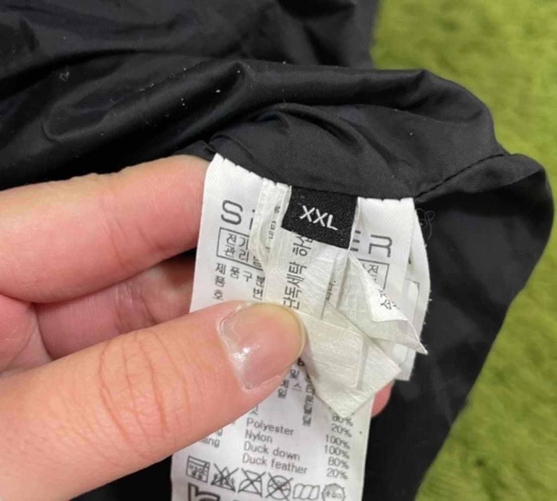 스파이더 스키 패딩 오리털 덕다운 후드 스키 조끼 패딩 105~110 상품이미지5