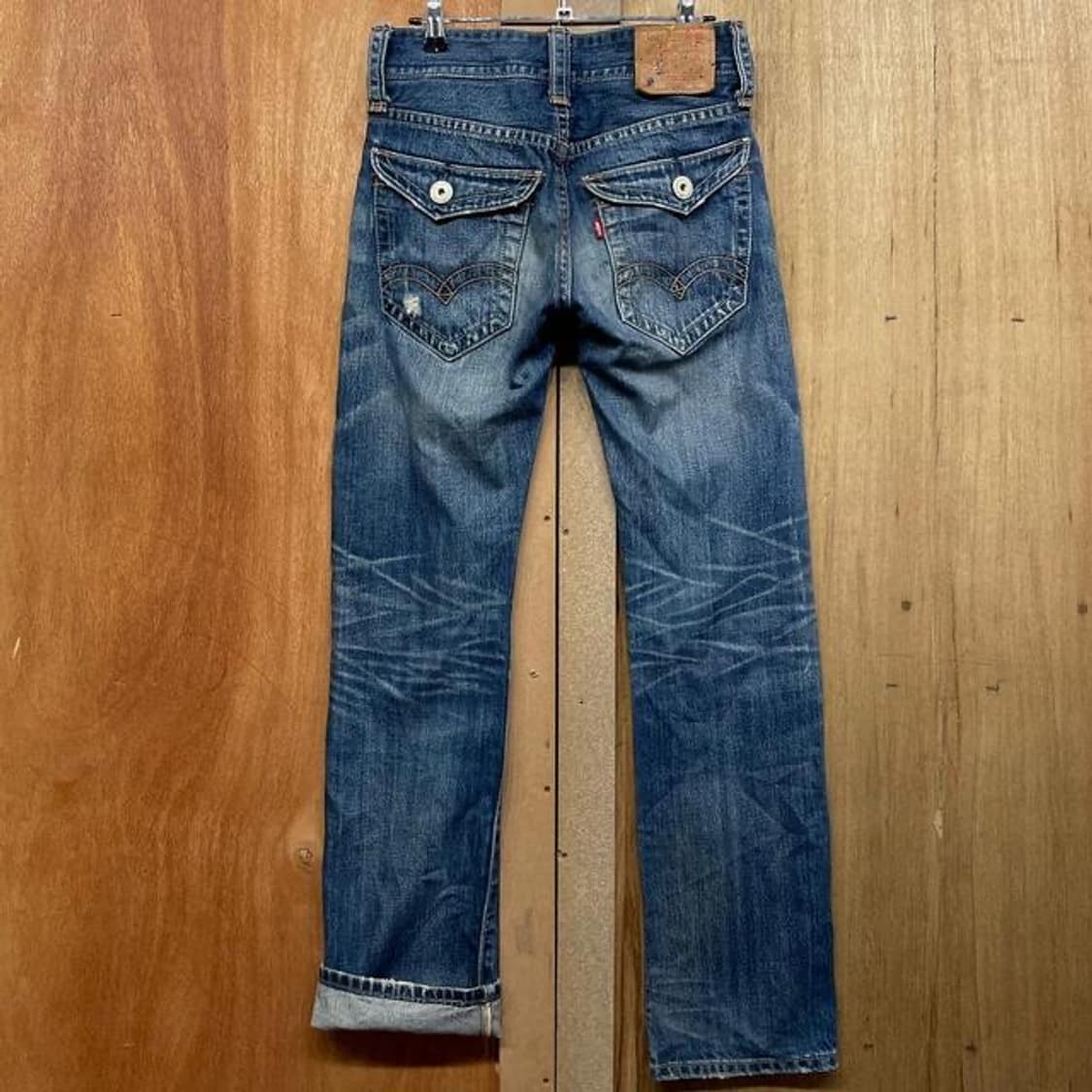 리바이스 523 스트레이트 데미지 진 (28) 상품이미지4