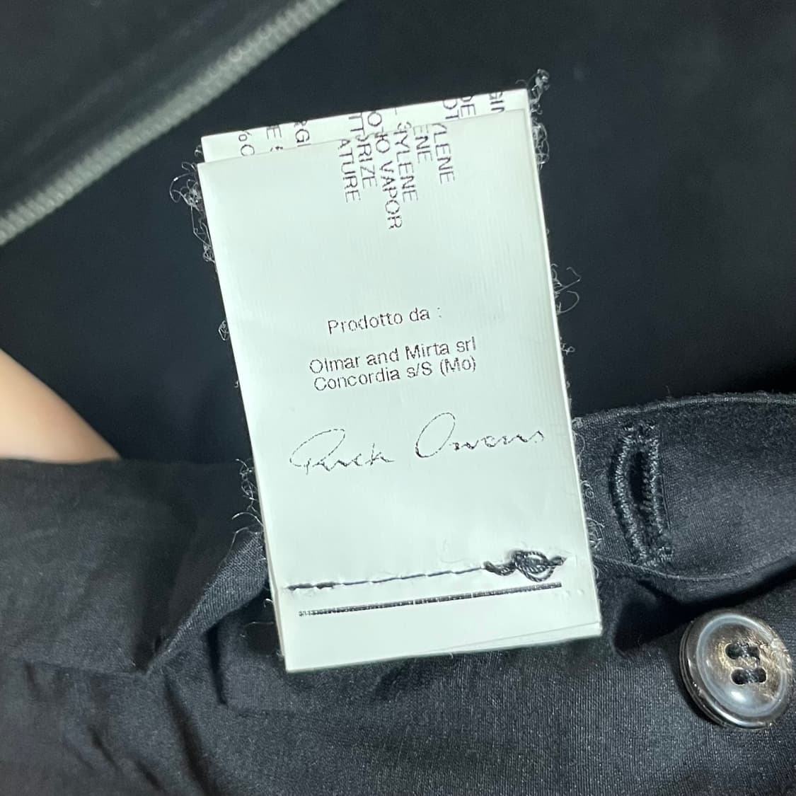 Rick Owens AW11 “LIMO” Runway Jacket 상품이미지6