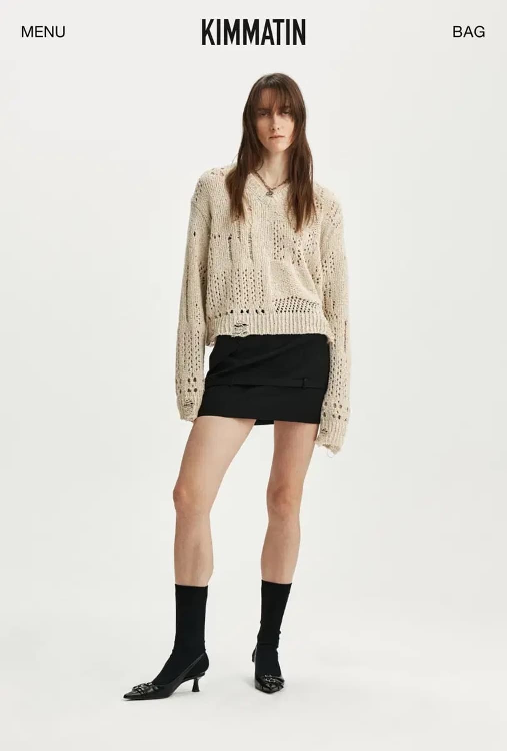 (새상품) KIMMATIN 킴마틴 니트 상품이미지2