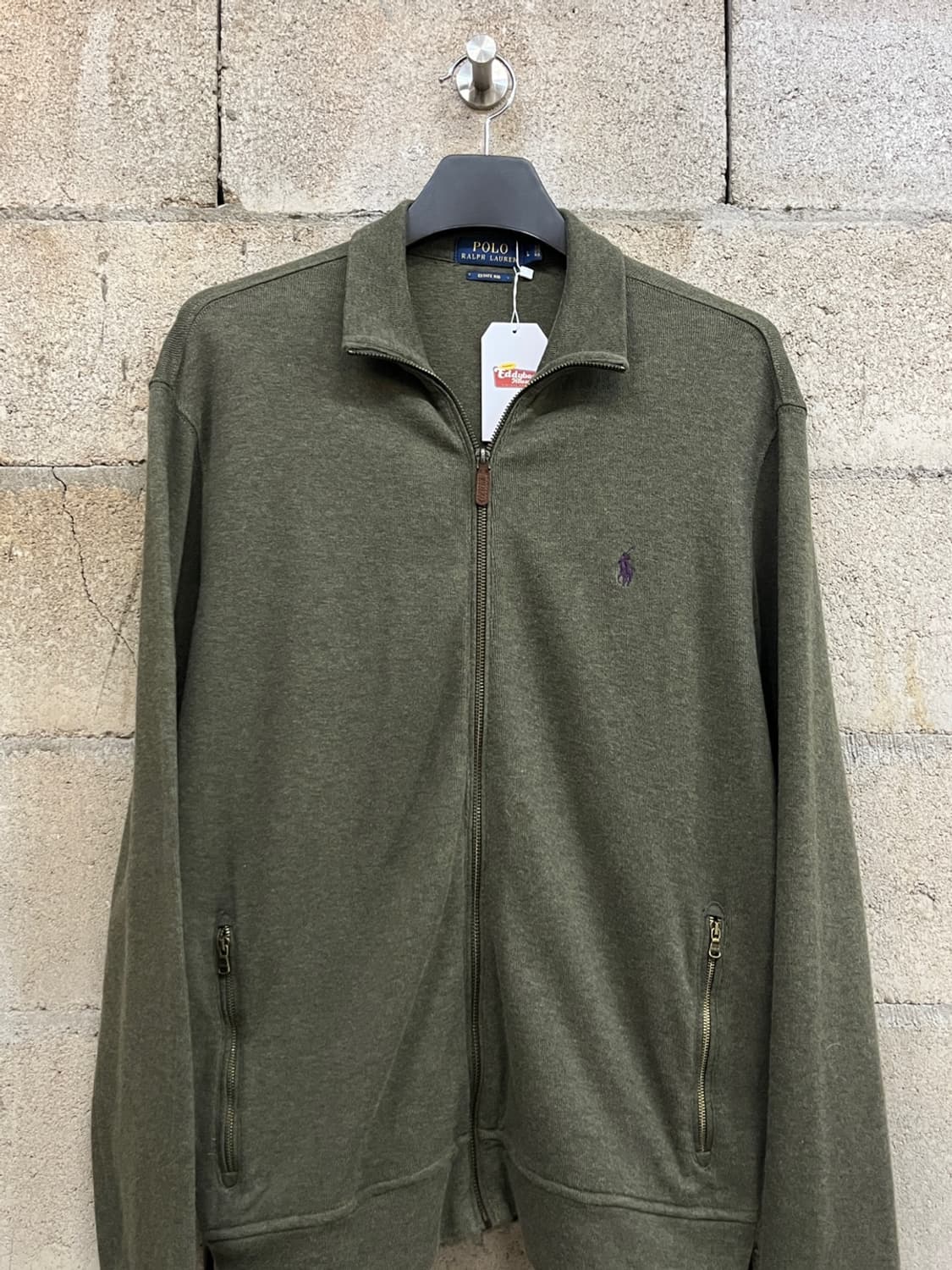 폴로 랄프 로렌 에스테이트 립 집업 니트 상품이미지2