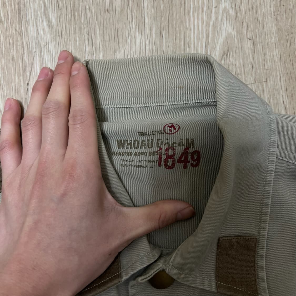 후아유 밀리터리 포켓 야상 자켓 M/95  상품이미지5