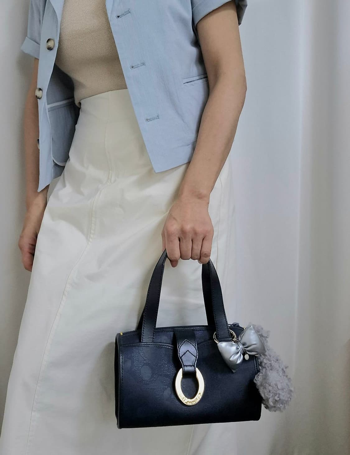 크리스찬 디올(DIOR) 트로터 미니 보스턴백 토트백 빈티지 가방 상품이미지2