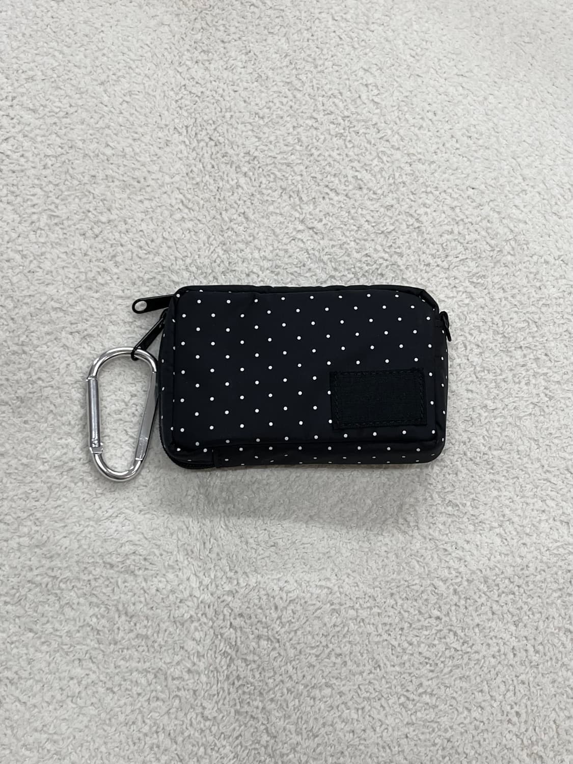 포터 도트 지갑 블랙 상품이미지1