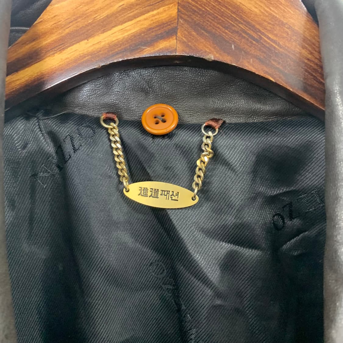 Vintage 빈티지 양가죽 봄버 자켓 상품이미지6