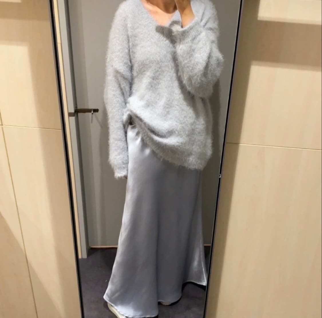 샹스마켓 헤어리 솜사탕 니트 상품이미지5