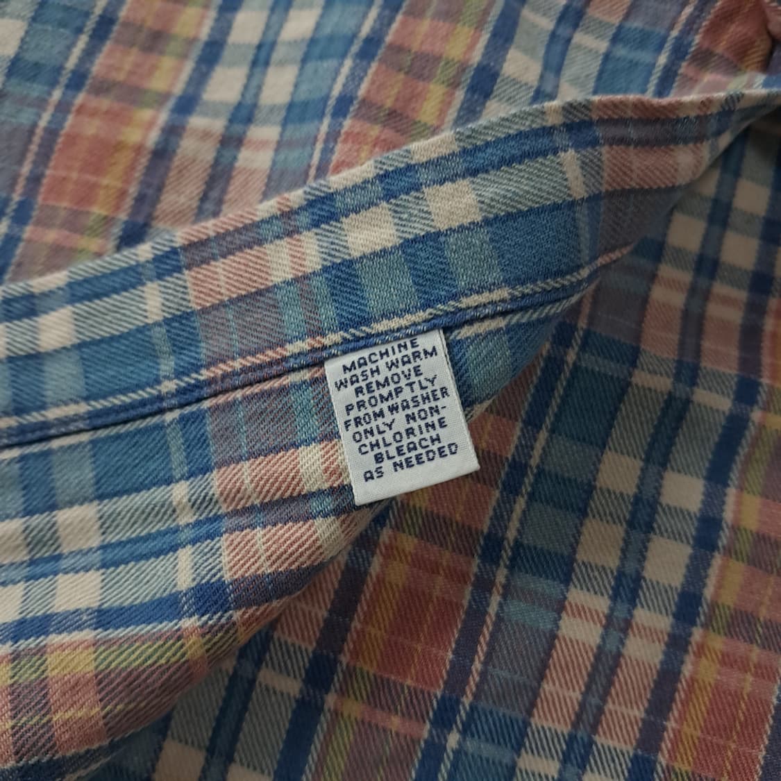 CK370 L 폴로 90s 블레어 마드라스체크 셔츠 남방 상품이미지5