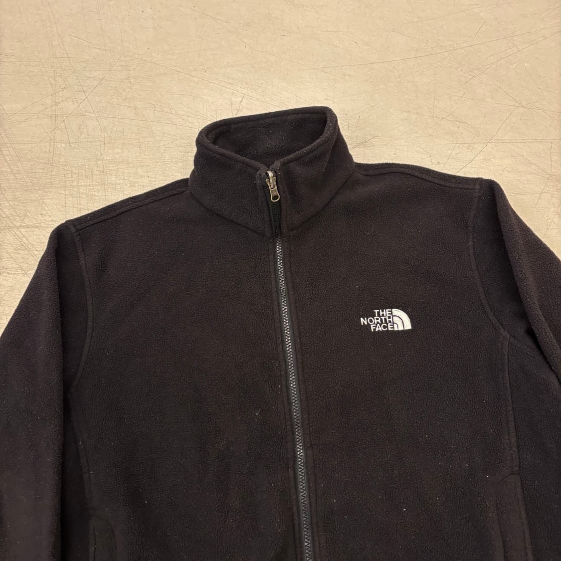 노스페이스 블랙 플리스 집업 상품이미지2