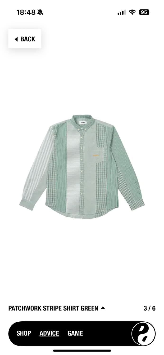 팔라스 패턴셔츠 m 상품이미지8