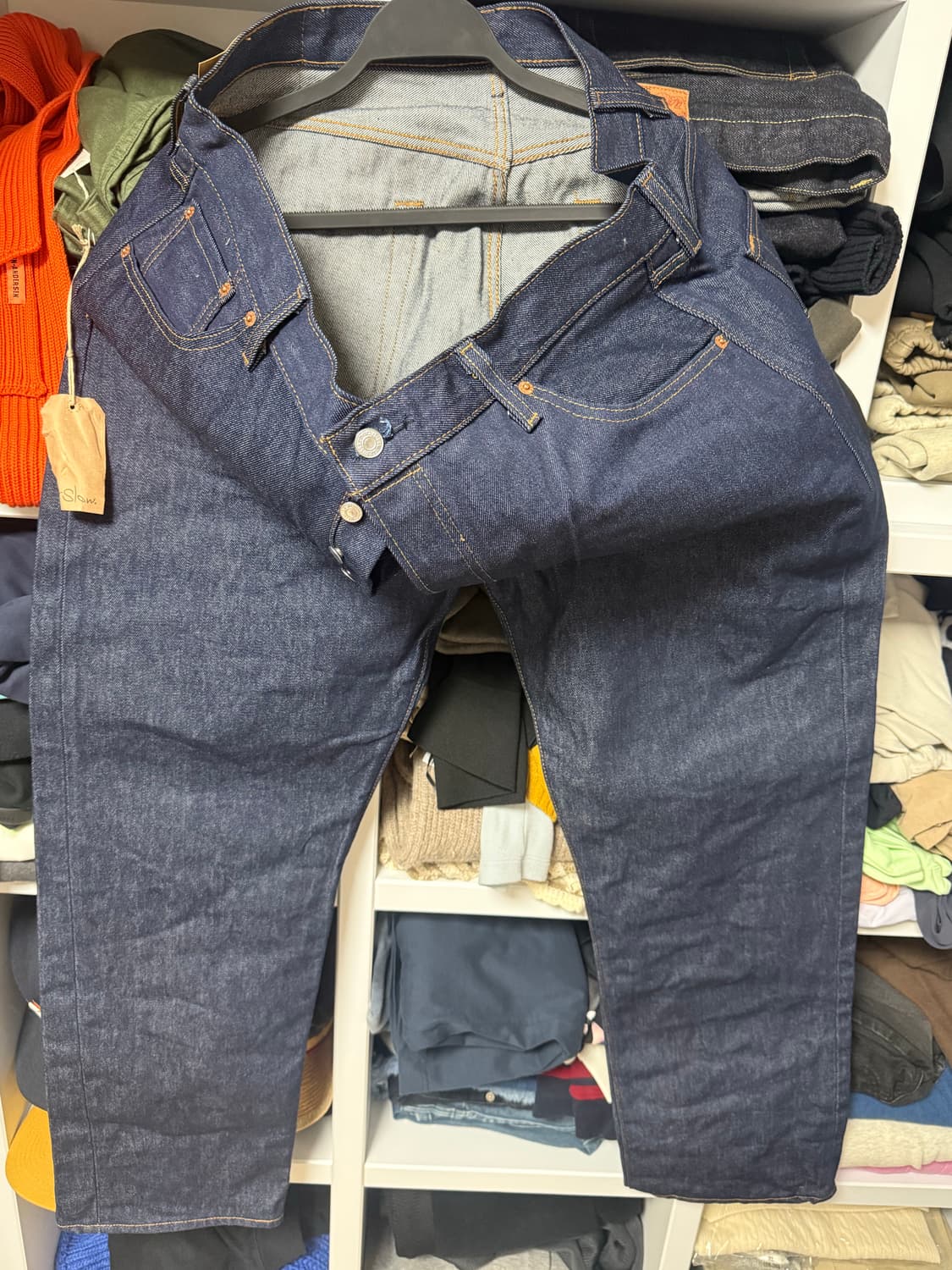 levis 501 SHRINK Rigid - Dark Wash 42x32 상품이미지2