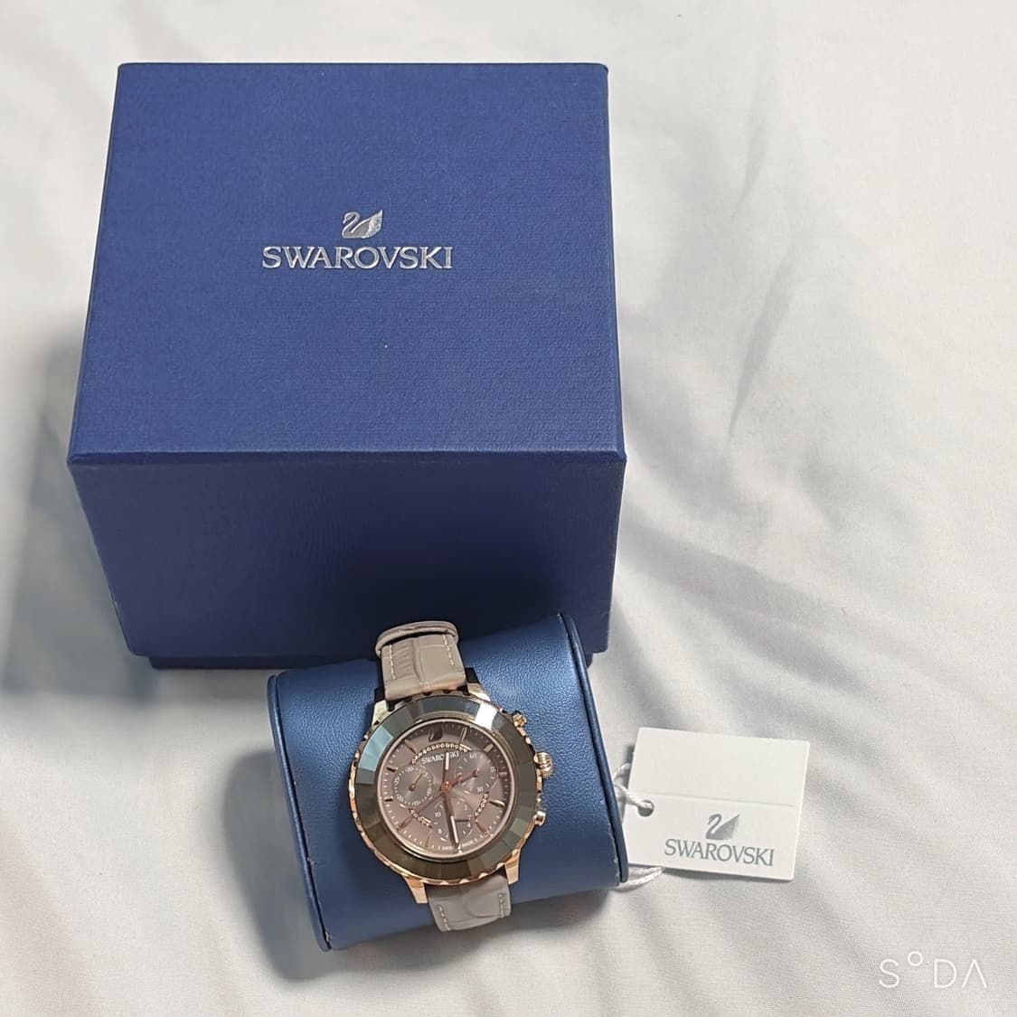 스와로브스키 여성 가죽 시계 5452495 상품이미지9