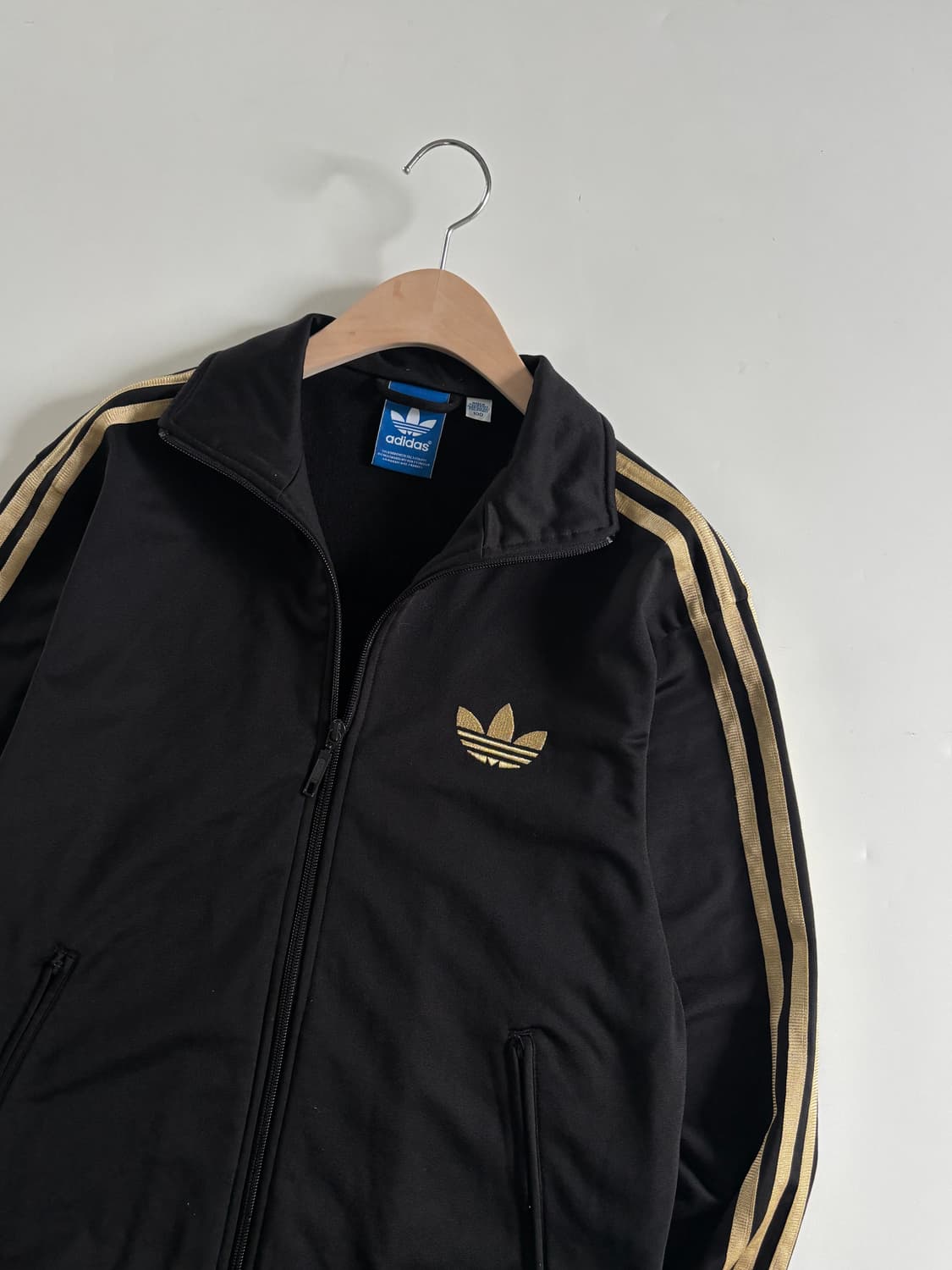 Adidas 아디다스 블랙-골드 파이어버드 트랙탑 상품이미지2