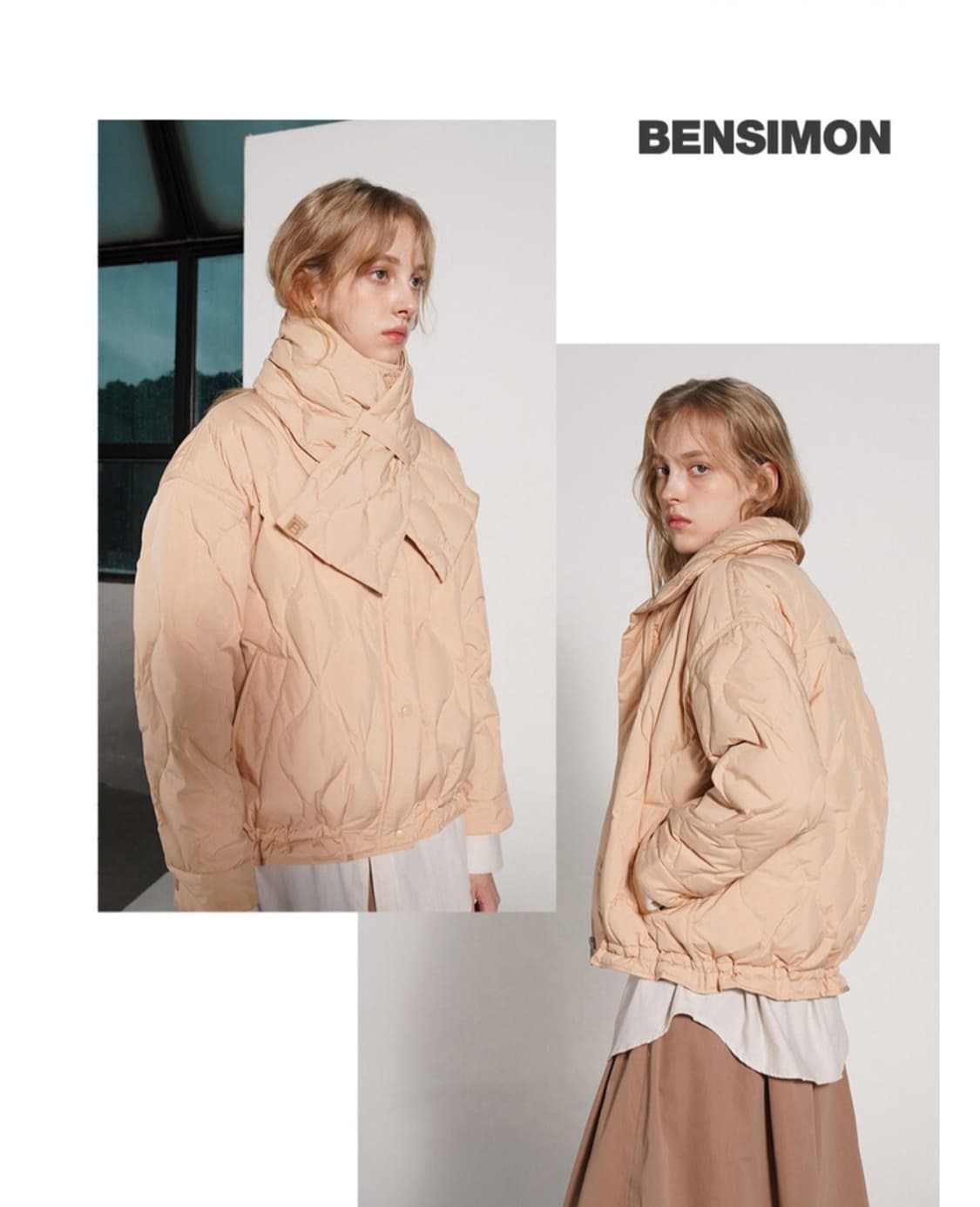 벤시몽 구스다운 패딩 점퍼 상품이미지10