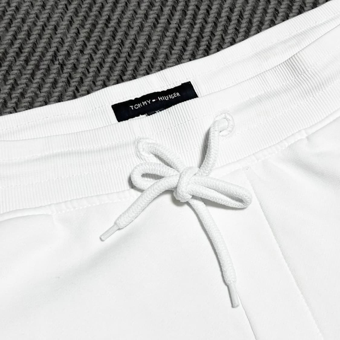 [XL] Tommy 타미힐피거 화이트 면 반바지 상품이미지4