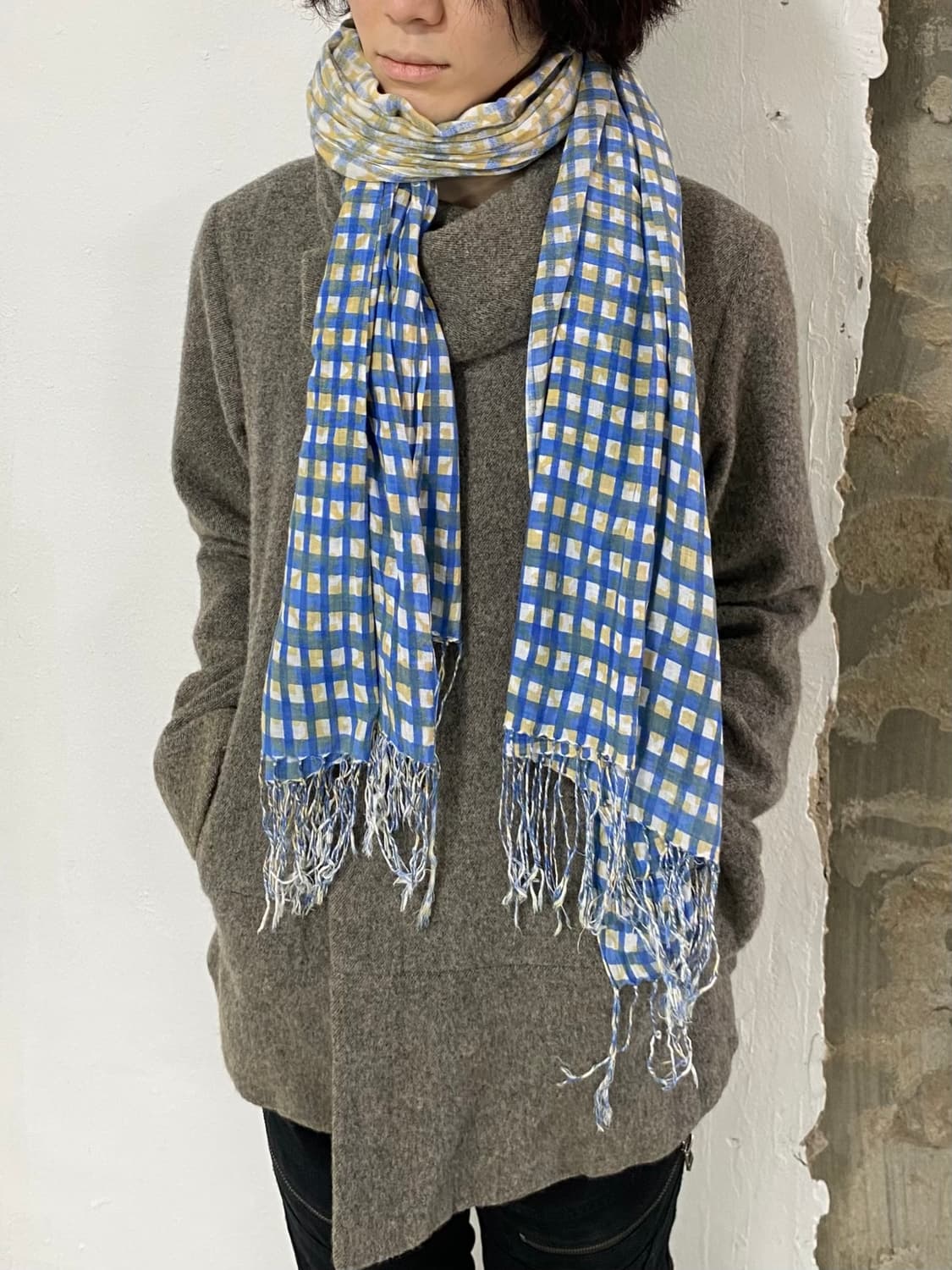 꼼데가르송 트리콧 머플러 상품이미지2