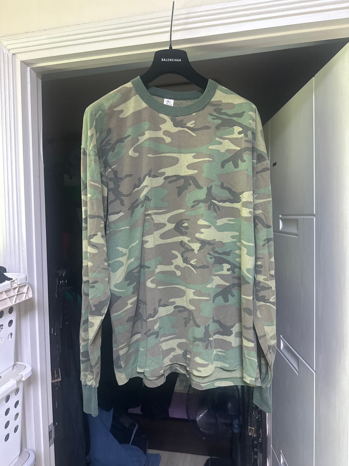 [3XL] 90s 빈티지 우드랜드 카모 롱슬리브 상품이미지1