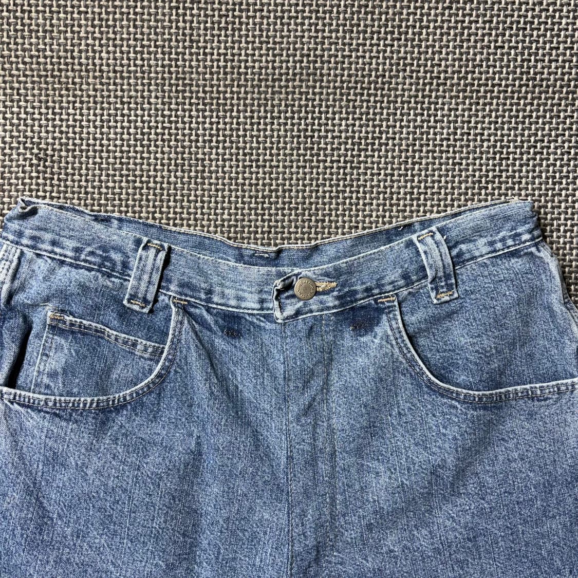 웽글러 데님 반바지 상품이미지2