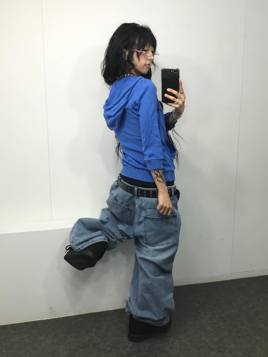 Burberry Knit Hood Zip-Up 상품이미지5