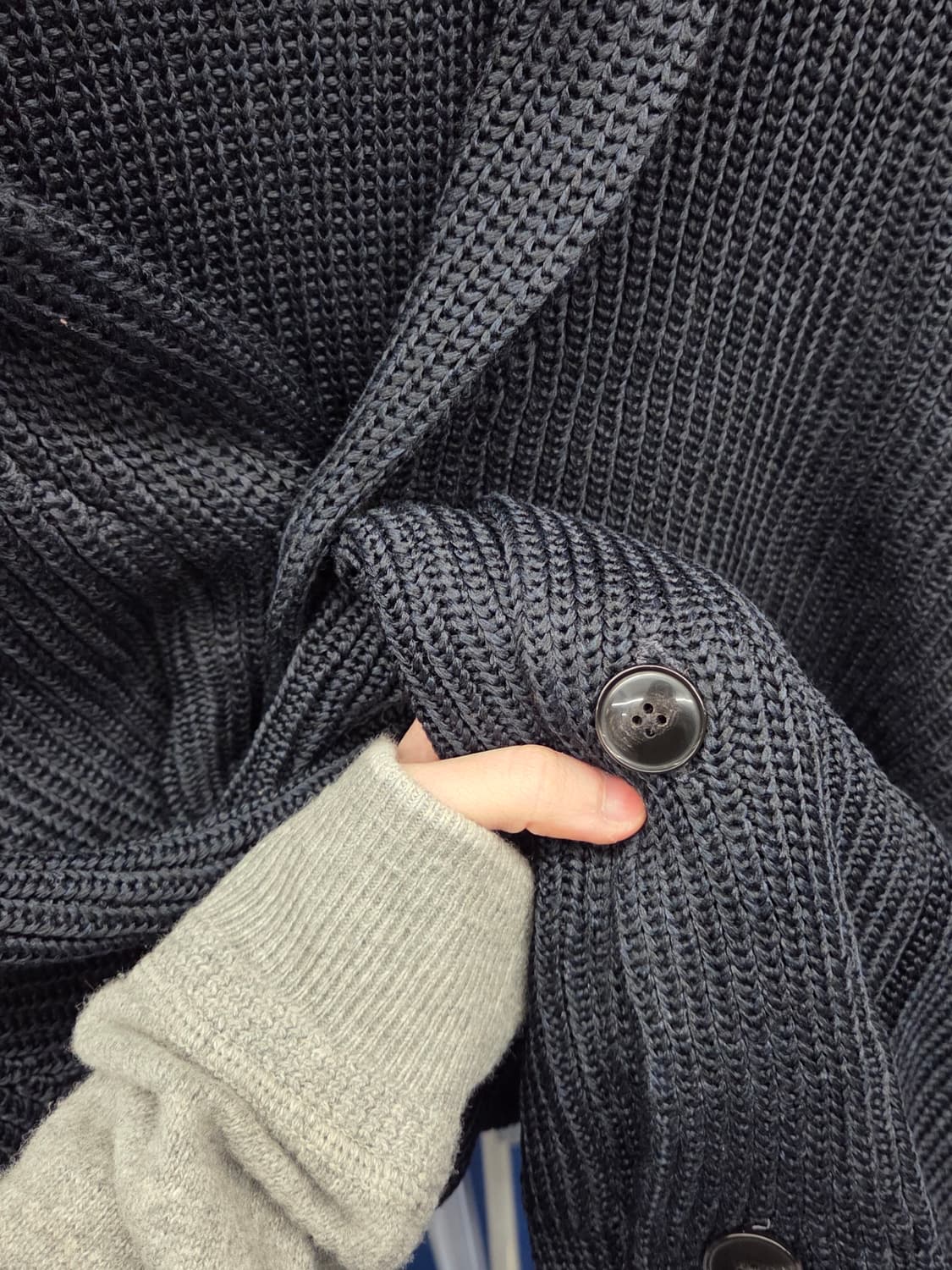 유나이티드 애로우즈 숄카라 가디건 상품이미지6