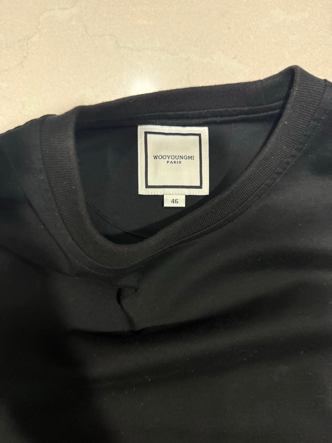 [당일출고,46사이즈] 우영미 플라워 반팔 상품이미지4