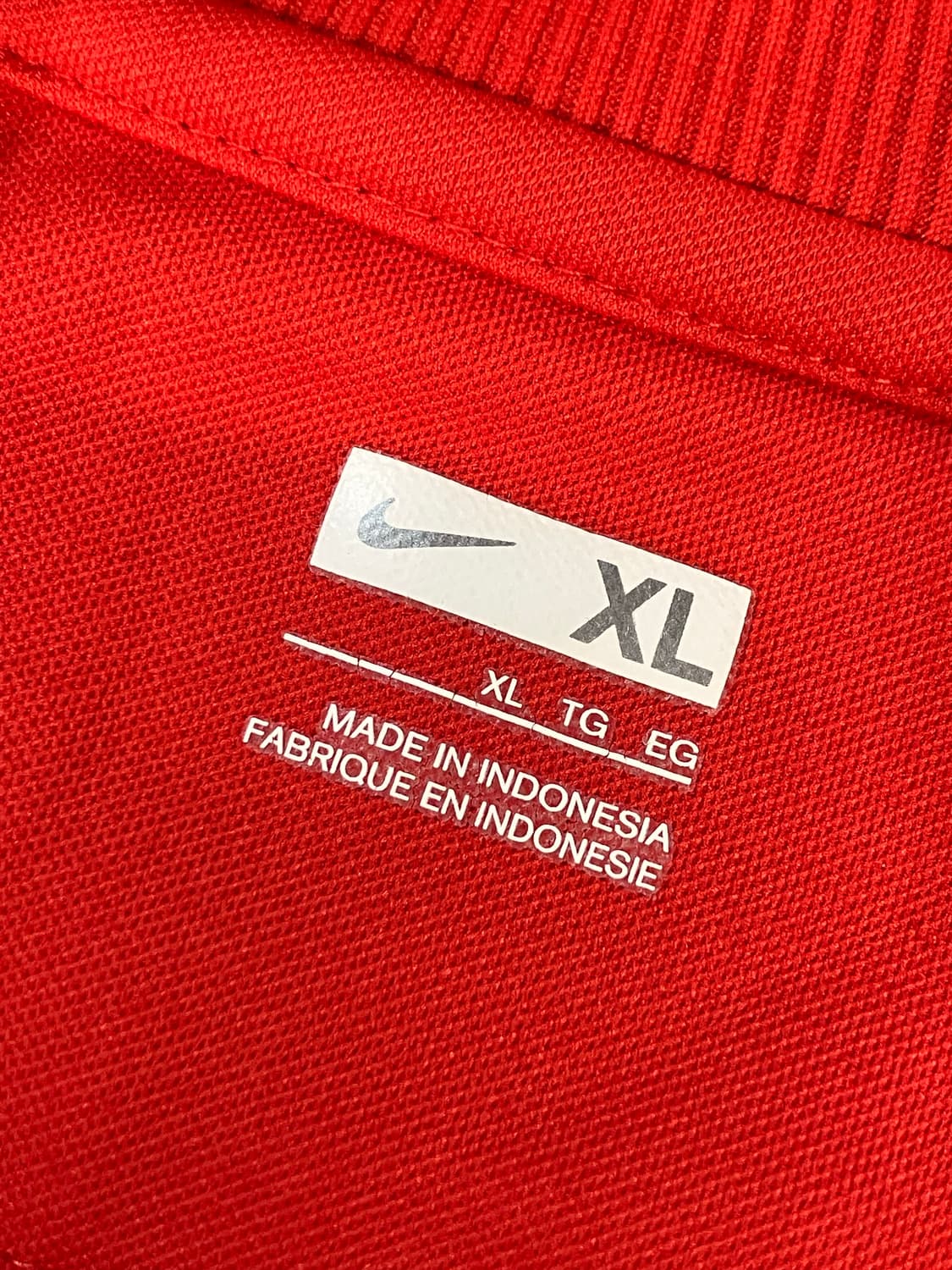 나이키 맨체스터 유나이티드 AIG 트랙 져지 레드 XL 상품이미지5