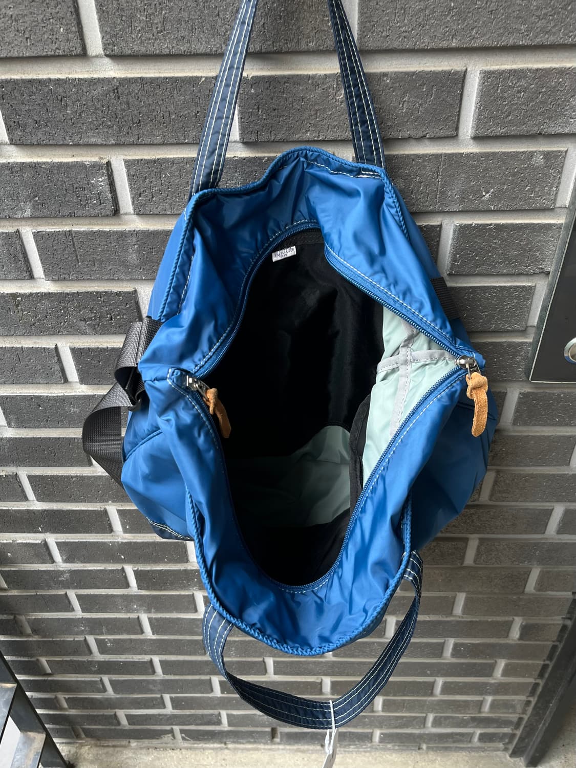 PORTER 포터 스티치 호보백 블루 상품이미지10