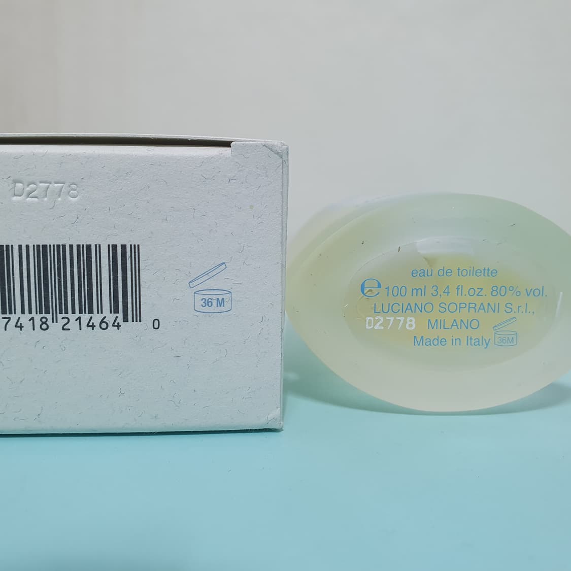 루치아노 소프라니 솔로 EDT 100ml 향수 Luciano Sopran 상품이미지3
