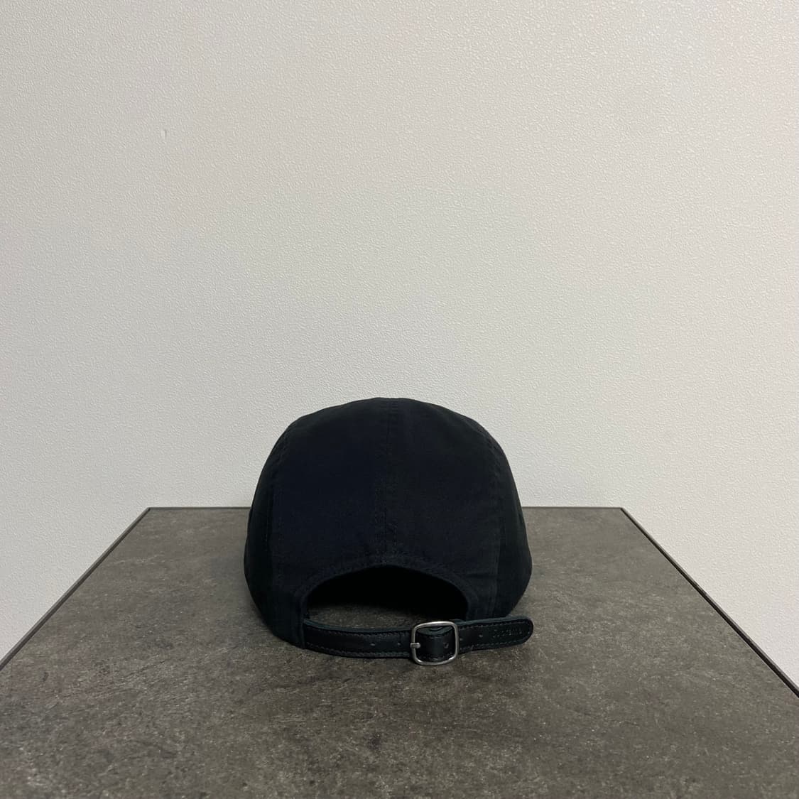 슈프림 캠프캡 모자 워시드 블랙 박스로고 상품이미지4